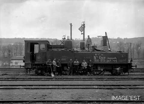 Locomotive à vapeur (Champigneulles ?)